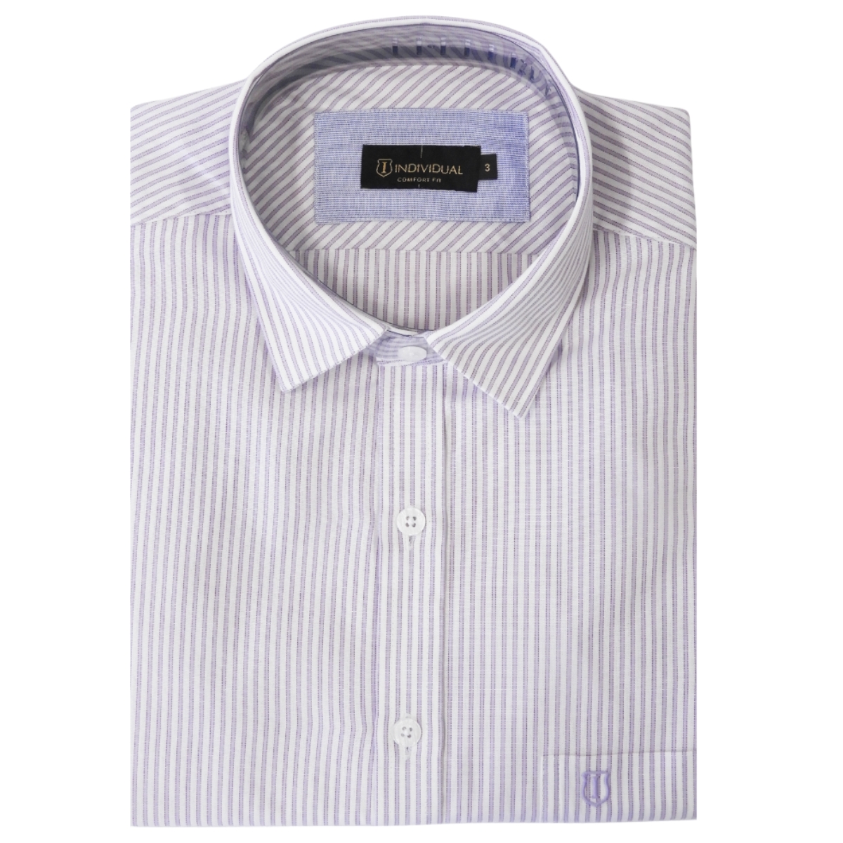 Individual Camisa Masculina Manga Curta Comfort Fit