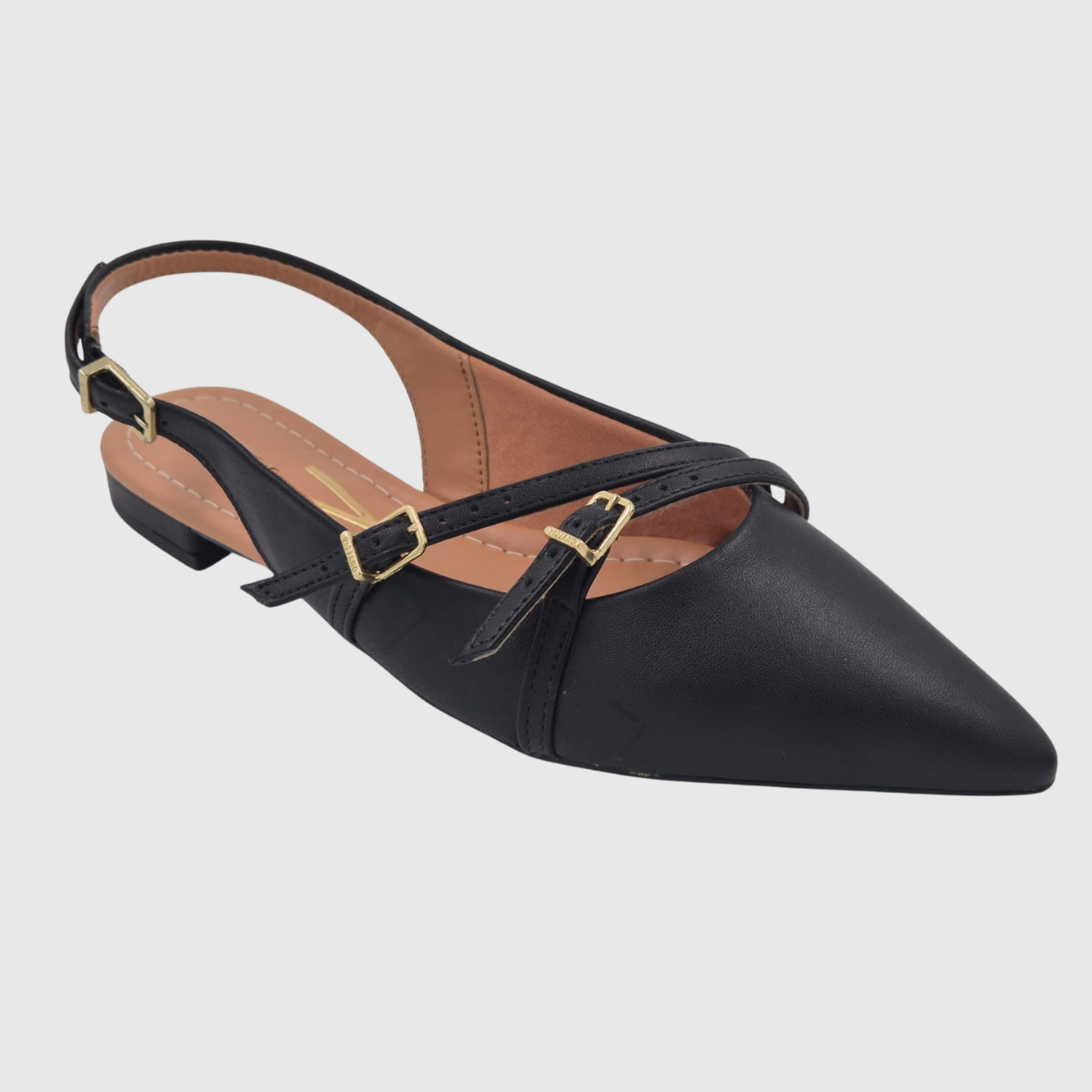Vizzano Sapatilha Mule Conforto Elegante Casual Dia a Dia