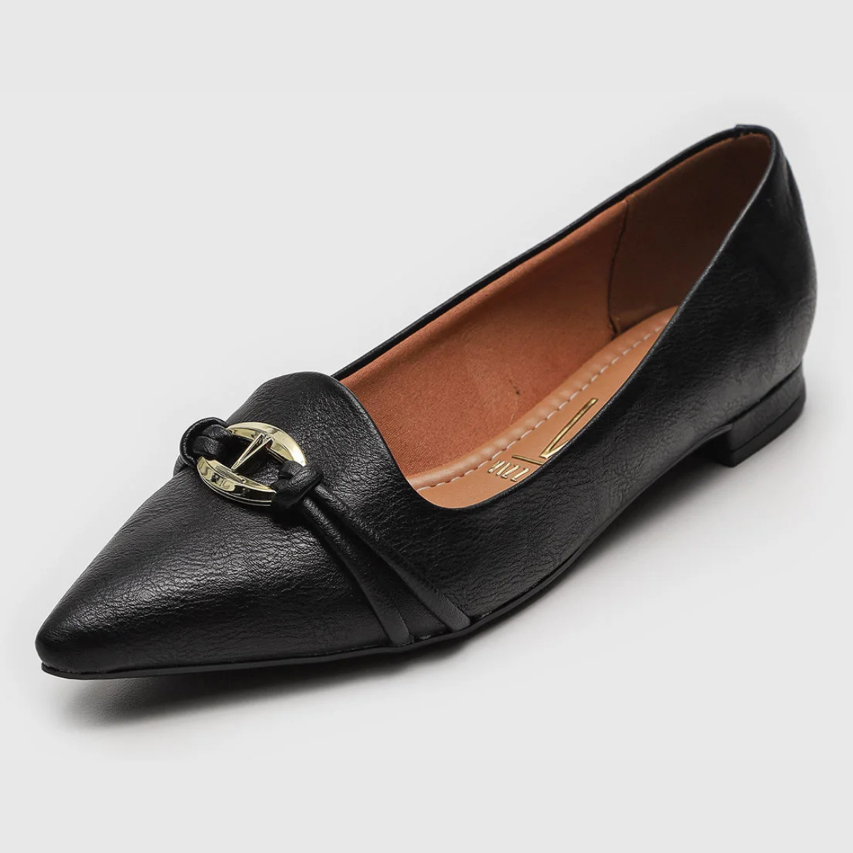 Vizzano Sapato Baixo Feminino Confortável Elegante Original